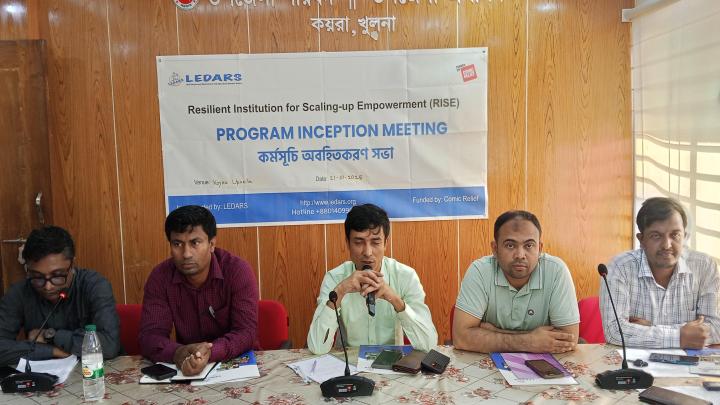 কয়রায় লির্ডাসের প্রকল্প অবহিতকরণ সভা